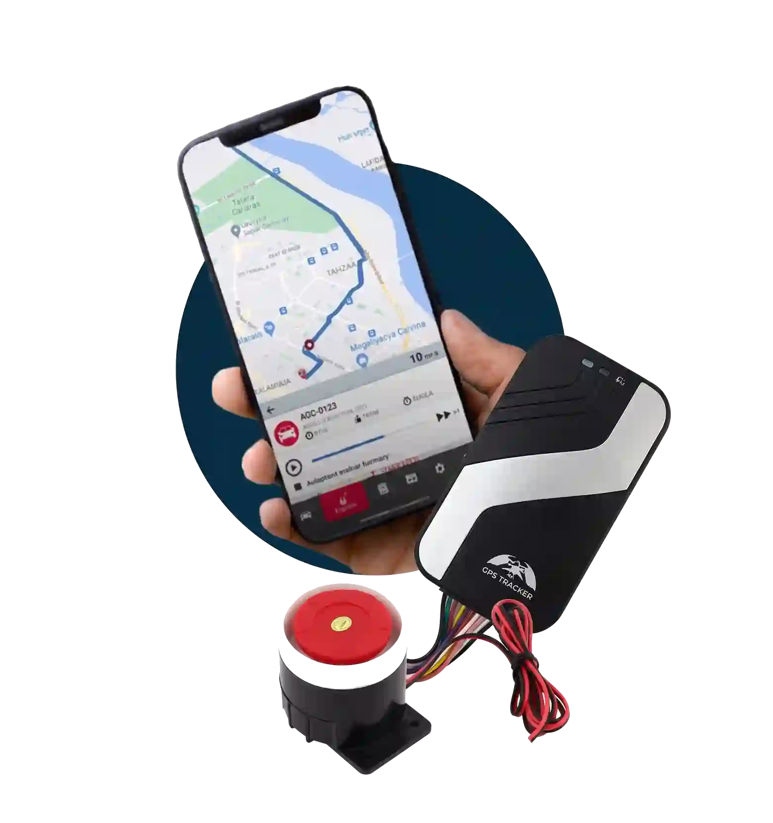 GPS  Baanool con app móvil para rastreo de auto en tiempo real
