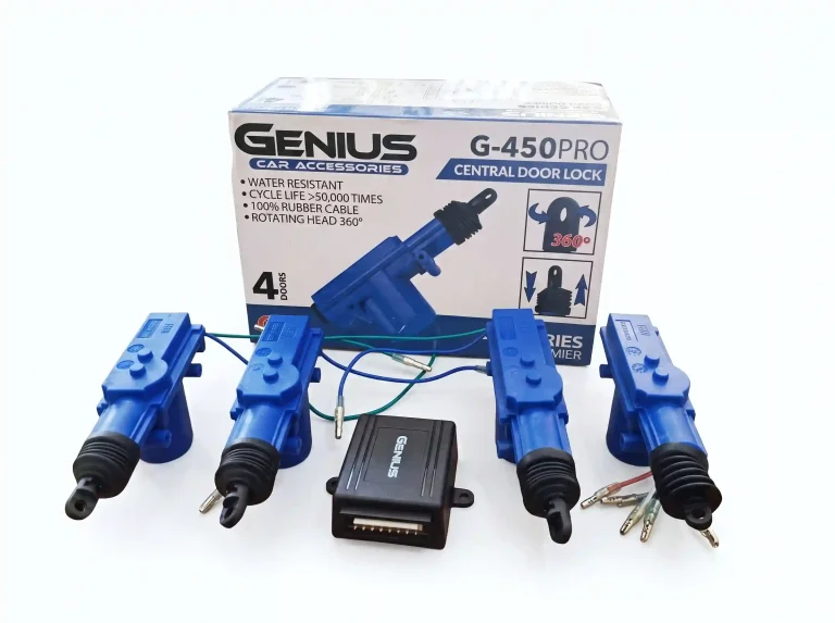 Kit de cierre centralizado Genius G-450 PRO de 4 pestillos eléctricos