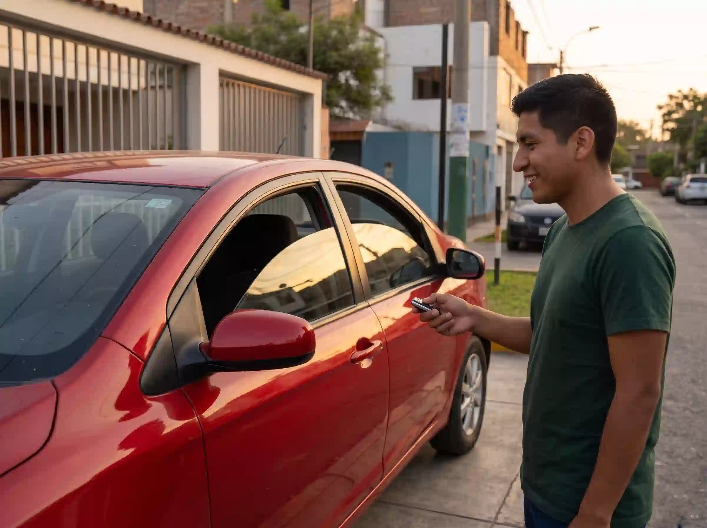 Módulo alzavidrios que cierra las lunas del auto al activar la alarma